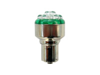 Lampadina 24V 12 led VERDE
