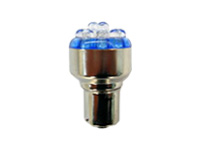 Lampadina 24V 12 led BLU