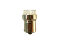 Lampadina 24V 9 led BLU