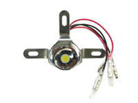 Lampadina 24V 1 led c/attacchi VERDE