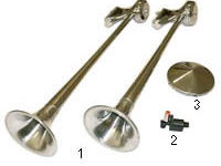 Kit trombe aria compressa bitonali