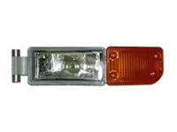 Fog lamp & corner lamp RH orange
