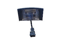 Fanalino luce targa